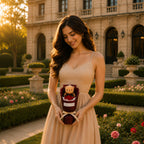 Roselle & Co Teddy Bear & Artificial Red Rose Bouquet – Romantic Gift for Valentine's Day, Anniversary, Birthday & Special Occasions