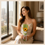 Roselle & Co Artificial Sunflower Bouquet – Premium Decorative Flower Bouquet for Home Décor, Birthday, Anniversary & Gift