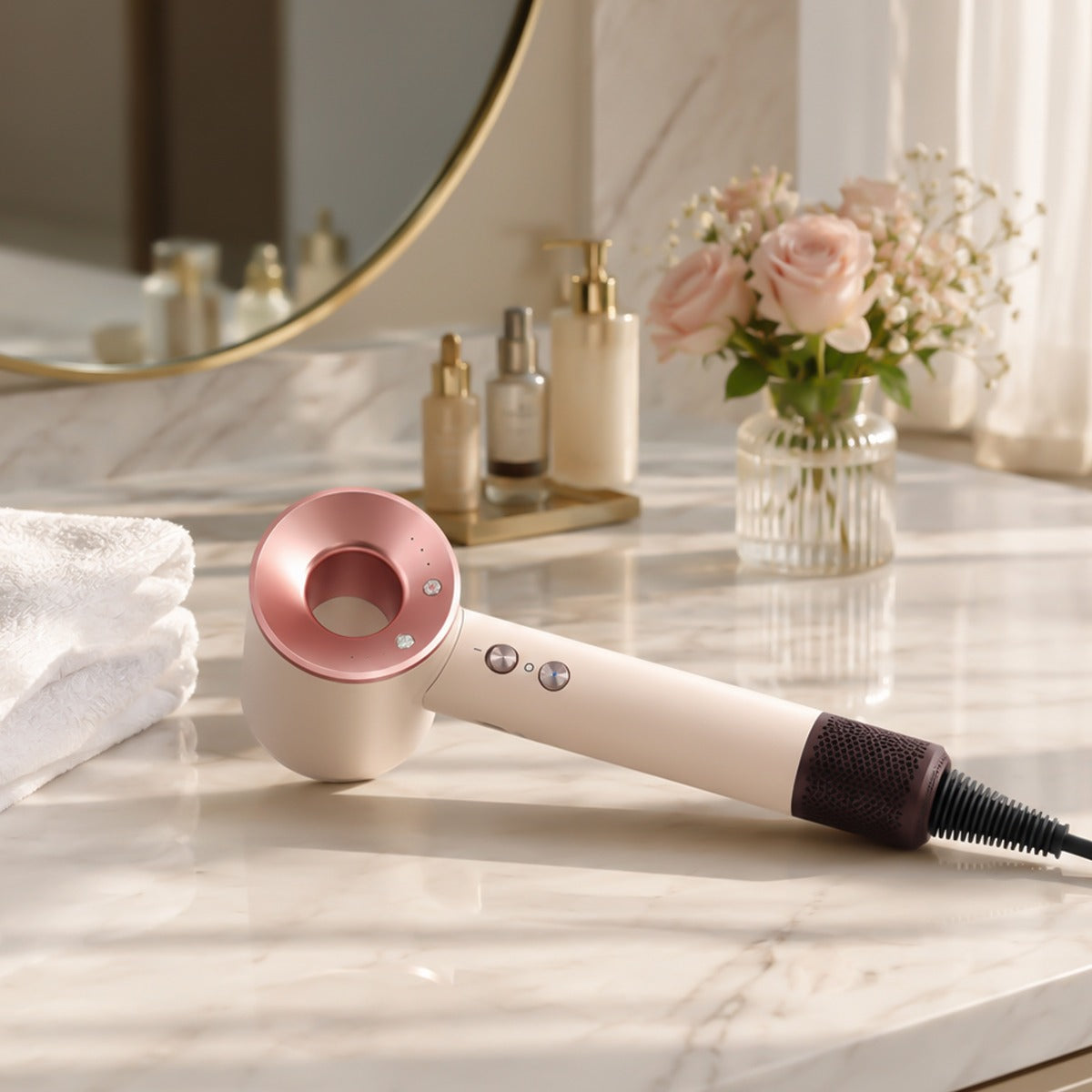 Roselle & Co. High-Speed Ionic Hair Dryer | 110,000 RPM Brushless Motor