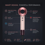 Roselle & Co. High-Speed Ionic Hair Dryer | 110,000 RPM Brushless Motor